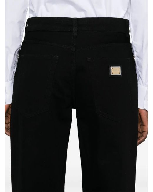 Dolce & Gabbana ストレートジーンズ Black