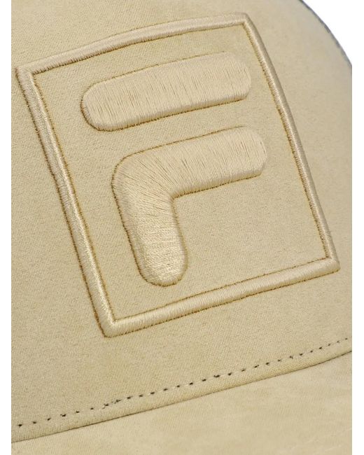Fila Natural Turo F-Box Suede-Panel Cap