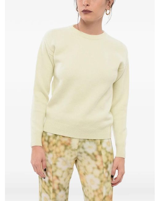 Sa Su Phi Natural Cashmere Crew-Neck Sweater