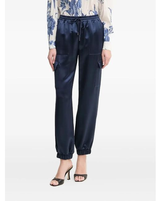 Guess Blue Hose Mit Aufgesetzten Taschen