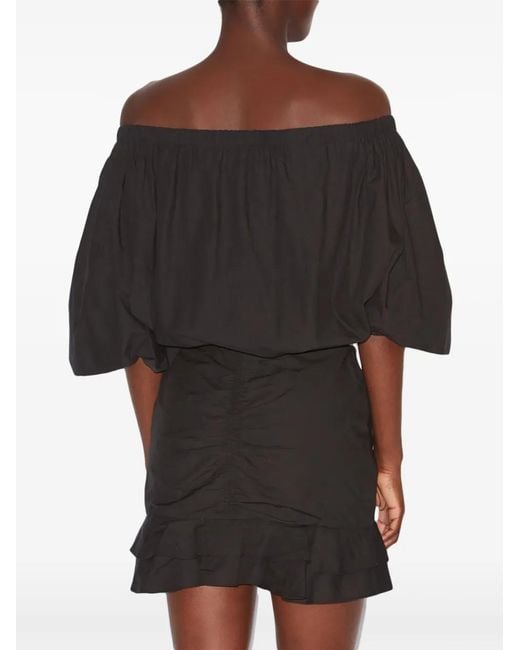 Isabel Marant Black Bertille Top