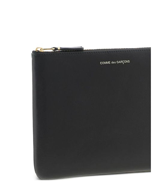 Comme des Garçons Black Bow-Detail Clutch Bag