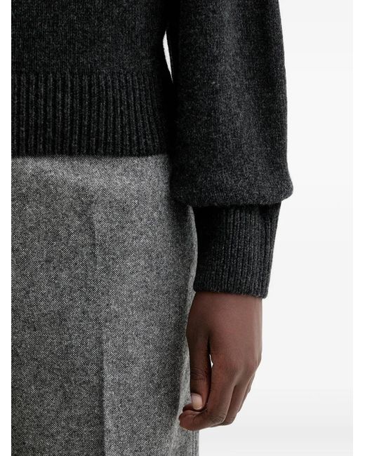 Sessun Black Wool Blend Sweater