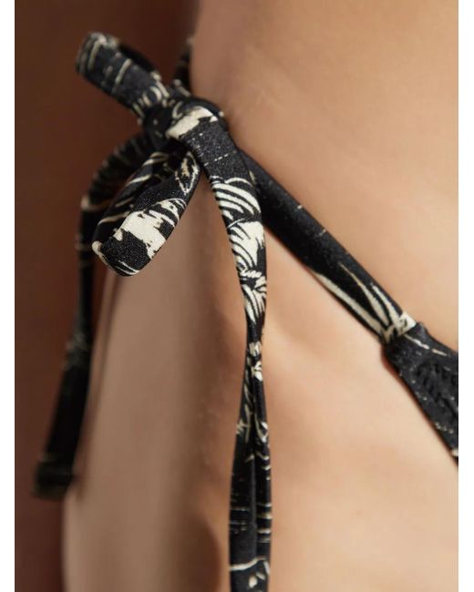 Emporio Armani Black Two-Piece Swimsuit