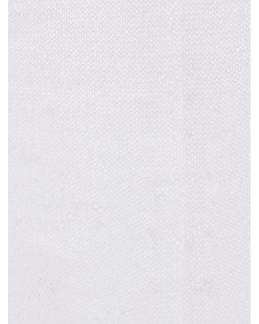 The Row White Keyla Cashmere T-Shirt
