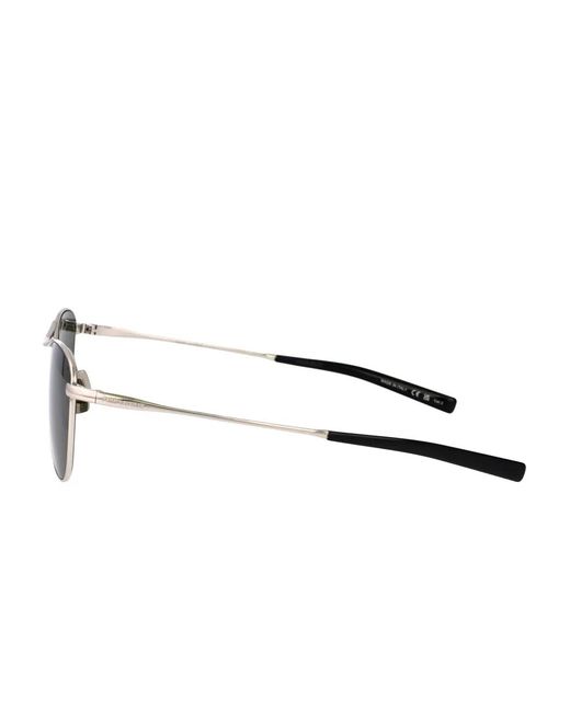 Saint Laurent Metallic Vesper Pilot-Frame Sunglasses
