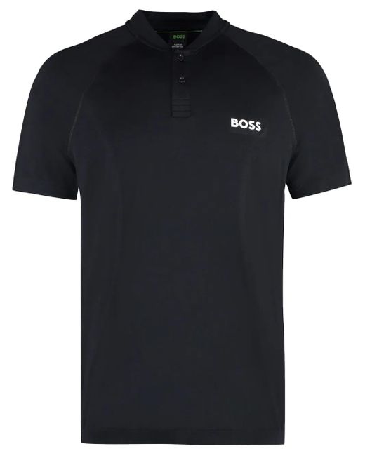Polo Con Applicazione X Matteo Berrettini di Boss in Black da Uomo
