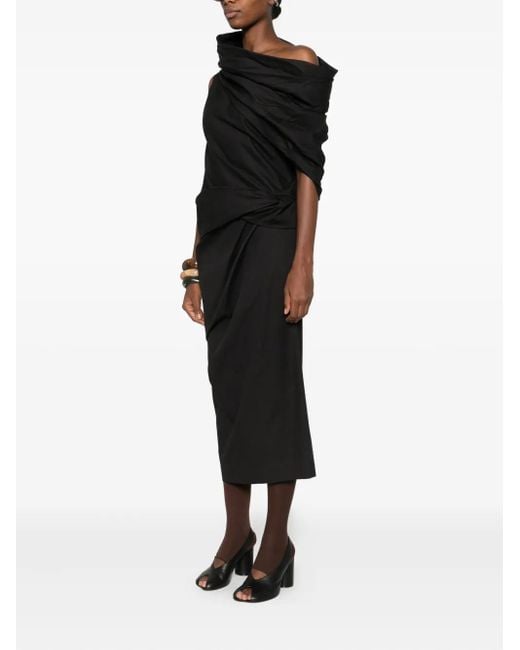 olivia midi dress Hannah Art Wear Olivia Midi Dress Fernando Sky