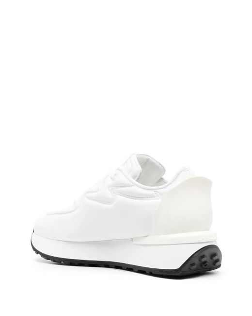 Le Silla White Techno Sneakers