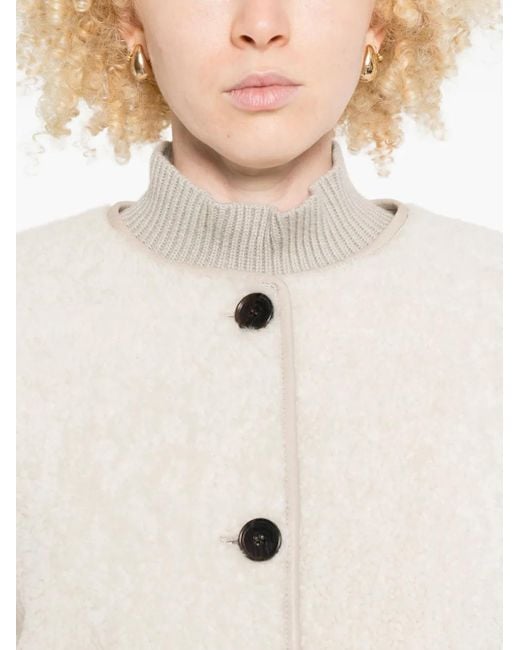 Arma White Lucine Jacke mit Knopfleiste