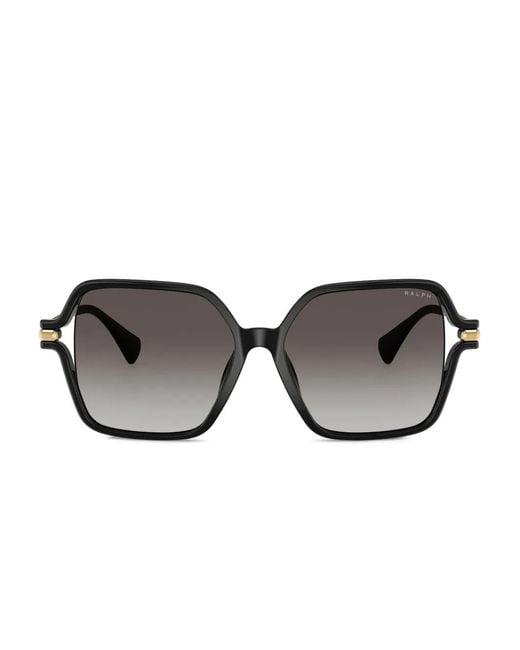 Polo Ralph Lauren Black Lunettes De Soleil À Monture Carrée