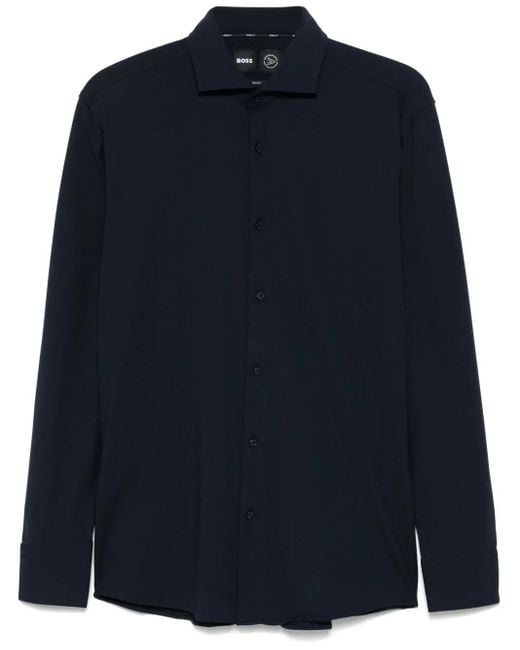 Boss Blue Jersey Shirt for men