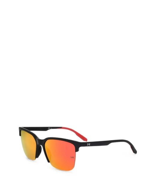 Under Armour White Phenom Square-Frame Sunglasses for men