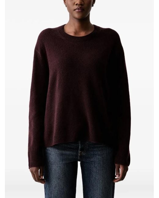 Marc O' Polo Black Crew-Neck Knitted Sweater