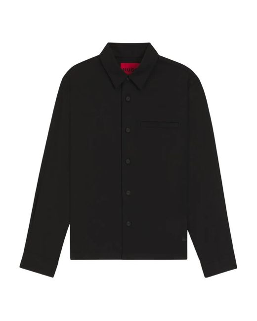 HUGO Black Buttoned Shirt for men
