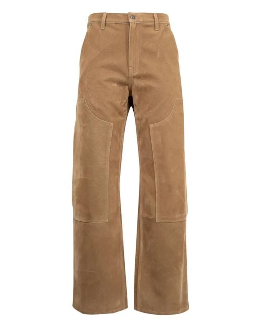 Cout de la Liberte Natural Marshall Suede Carpenter Trousers for men