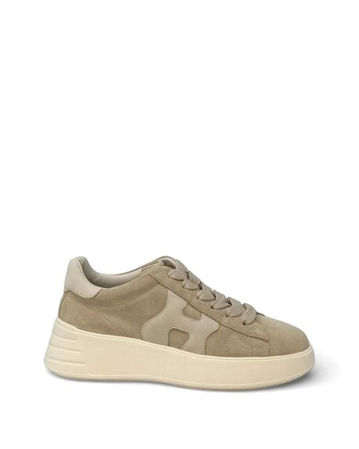Hogan Natural Rebel Appliqué Sneakers