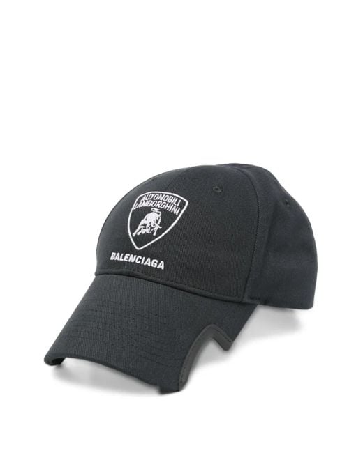 X Automobili Lamborghini Cappello Da Baseball di Balenciaga in Black da Uomo