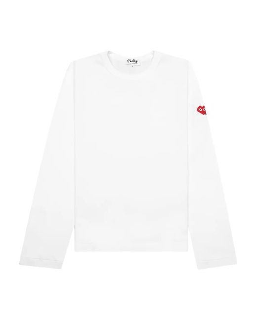 COMME DES GARÇONS PLAY Women's White X The Artist Invader Long