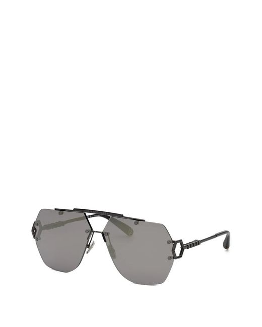 Philipp Plein Gray Tinted-Lens Sunglasses for men