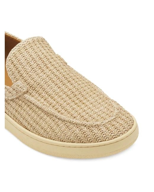 Lanvin Natural Woven Texture Loafers for men