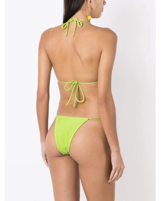 Amir Slama Green Triangle-Cup Bikini