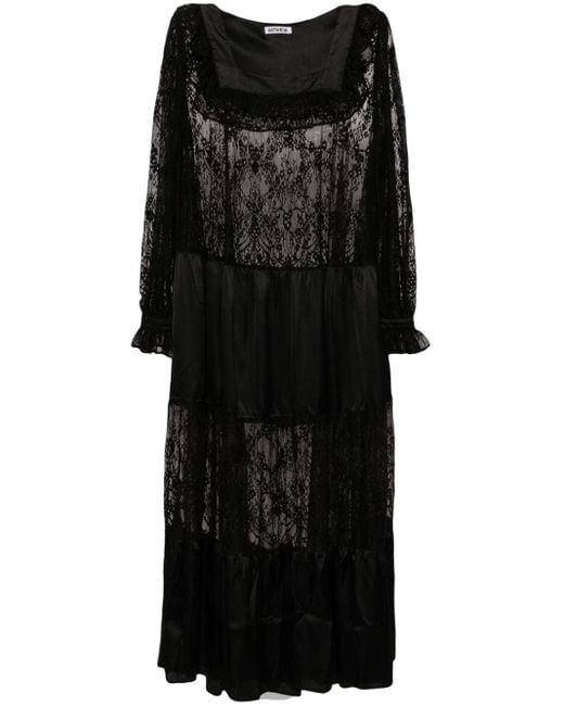 Robe longue Phoebe BATSHEVA en coloris Black