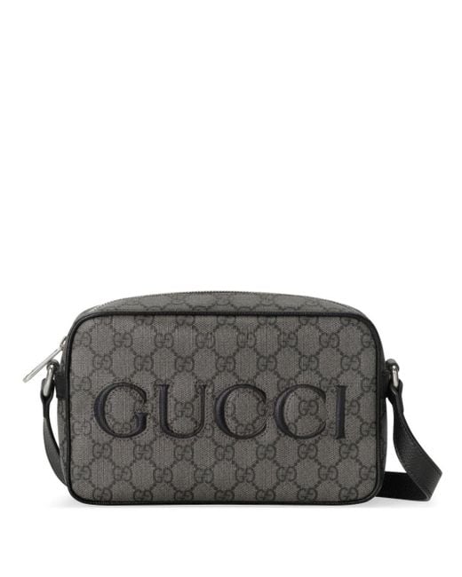 Gucci Schultertasche aus GG Supreme Canvas in Grau für Herren | Lyst AT