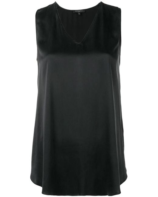 Antonelli Black Sleeveless Blouse