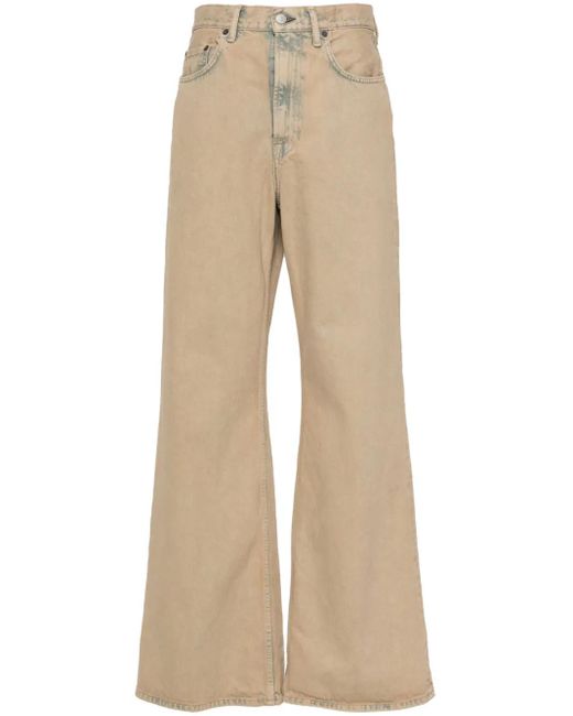 Vaqueros Anchos Acne de color Natural