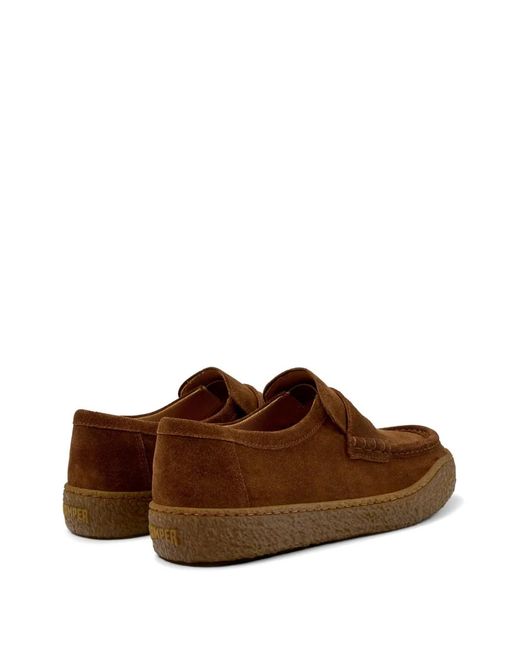 Camper Brown Mocassins Peu Terreno for men