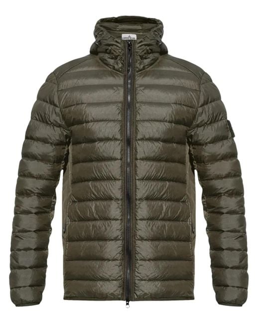 Stone Island Green Mini Essential Jacket for men