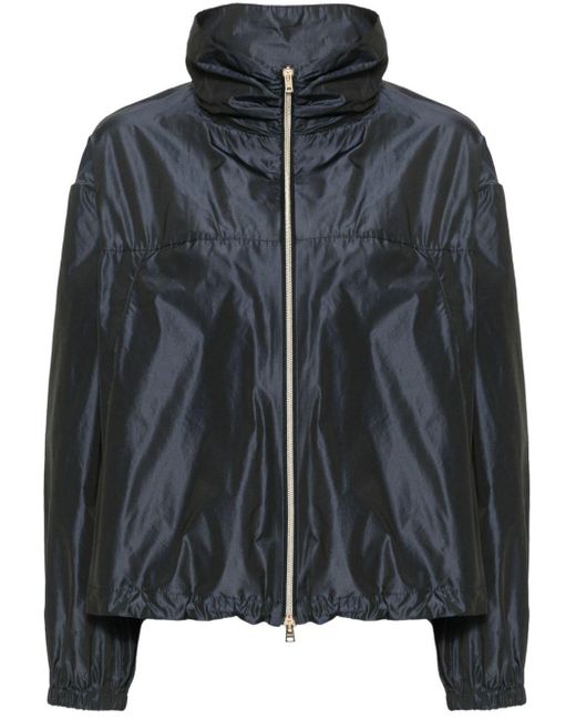 Herno Black Zip-up Lightweight Jacket