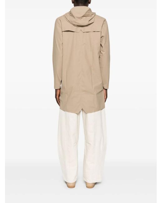 Rains Parka Met Capuchon in het Natural