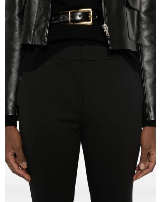 Max Mara Black Side-Pocket Trousers