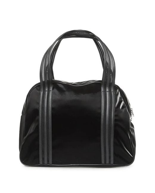 Adidas Black Premium Logo-Plaque Holdall