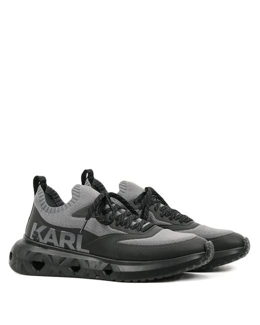 Sneakers Con Logo di Karl Lagerfeld in Black da Uomo