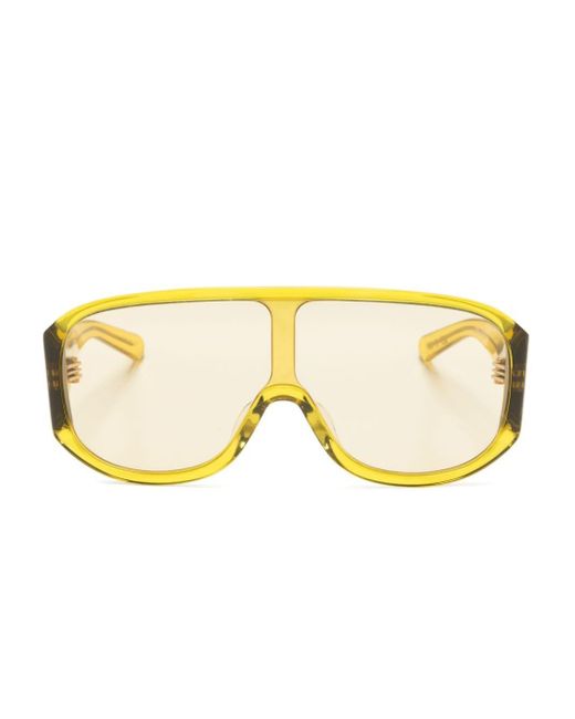 FLATLIST John Jovino Oversize-frame Sunglasses in Yellow