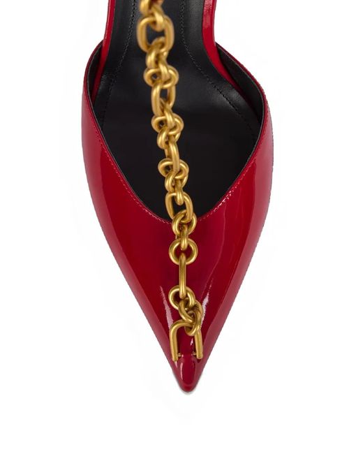 Pumps Sync di Balmain in Red