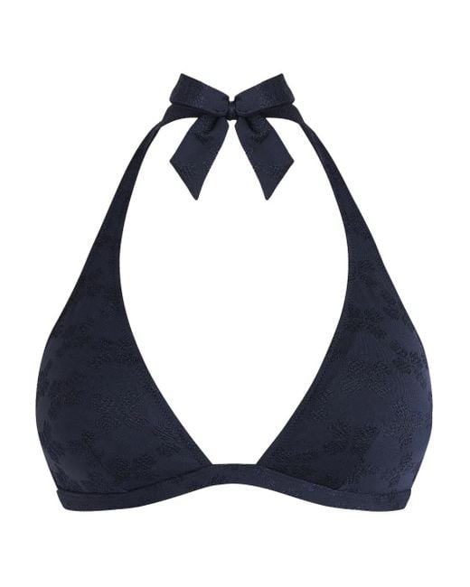 Vilebrequin Blue Halterneck Bikini Top