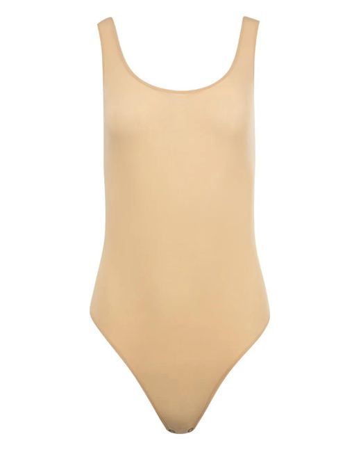 Magda Butrym Natural Stretch Cupro Bodysuit