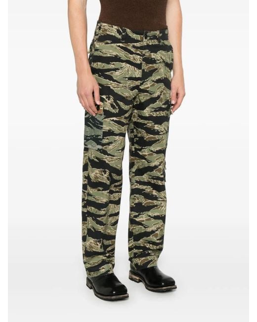 Givenchy Green Cargo Trousers for men