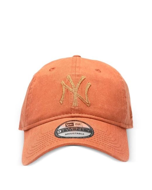 KTZ Orange 9Twenty New York Yankees 2021 Spring Bp Baseball Cap for men