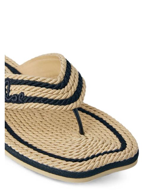 Chloé Natural Sand Thong Sandals