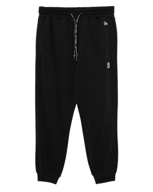 KTZ Black Logo-Embossed Trousers for men