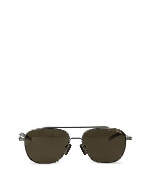 Dita Eyewear Gray Lsa-139 Double-Bridge Sunglasses for men