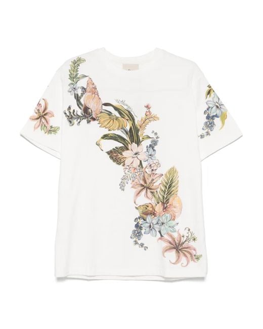 ALÉMAIS White Oleander T-Shirt