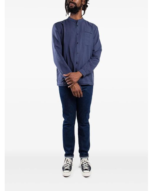 Han Kjobenhavn Blue Cotton Jeans for men
