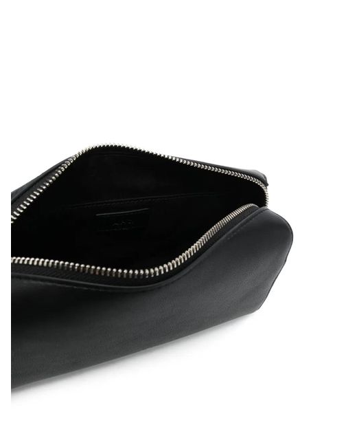 A.P.C. Black Nino Faux-Leather Messenger Bag for men