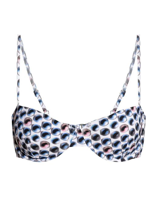 Blue Candy Dots Vestido marino Tory Burch